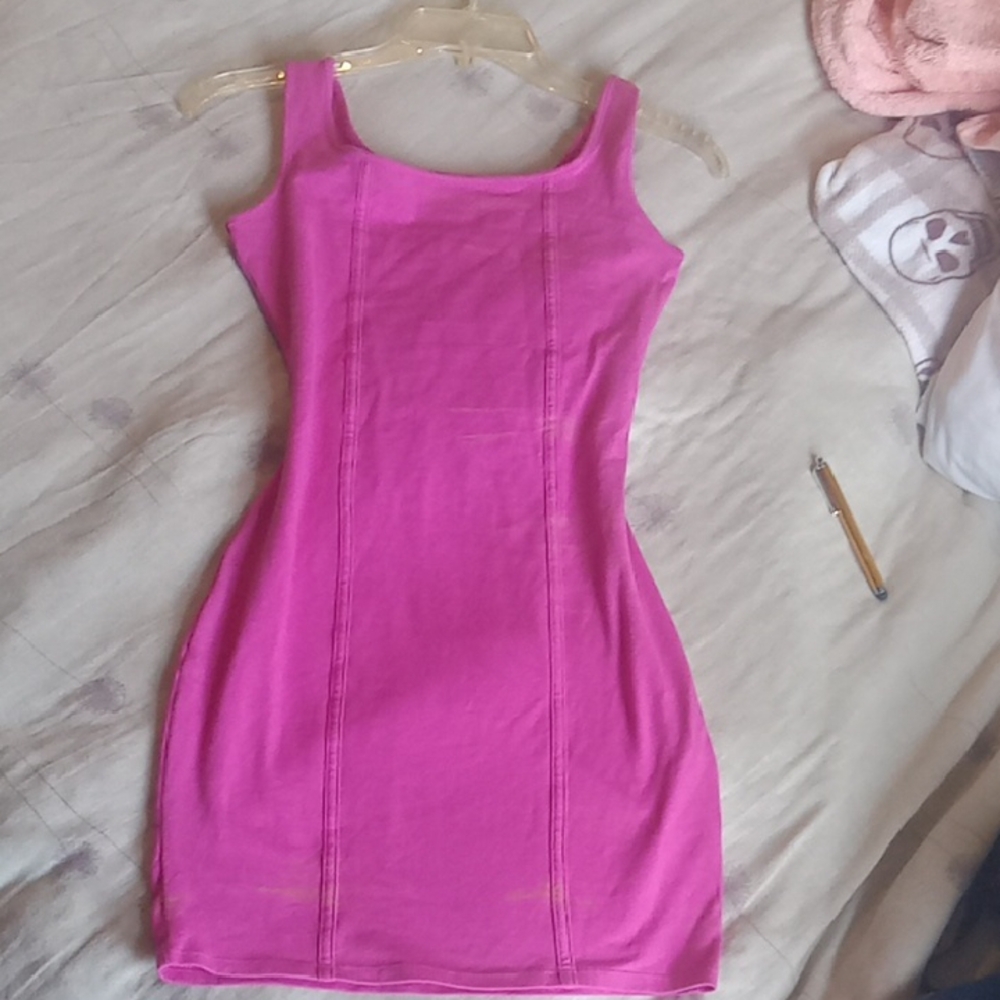 Wild Fable Bright Pink  Mini Dress - Picture 3 of 12